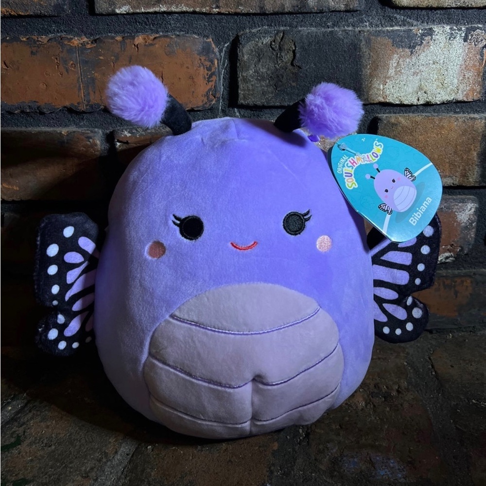 Squishmallow bibiana the butterfly 8in BNWT